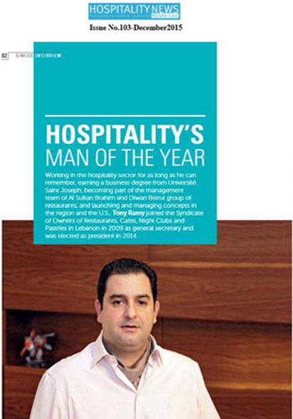 Hospitality;s Man of The Year 2016